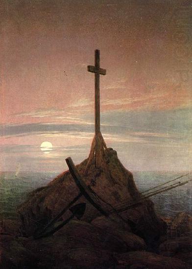 Cross Beside The Baltic, Caspar David Friedrich